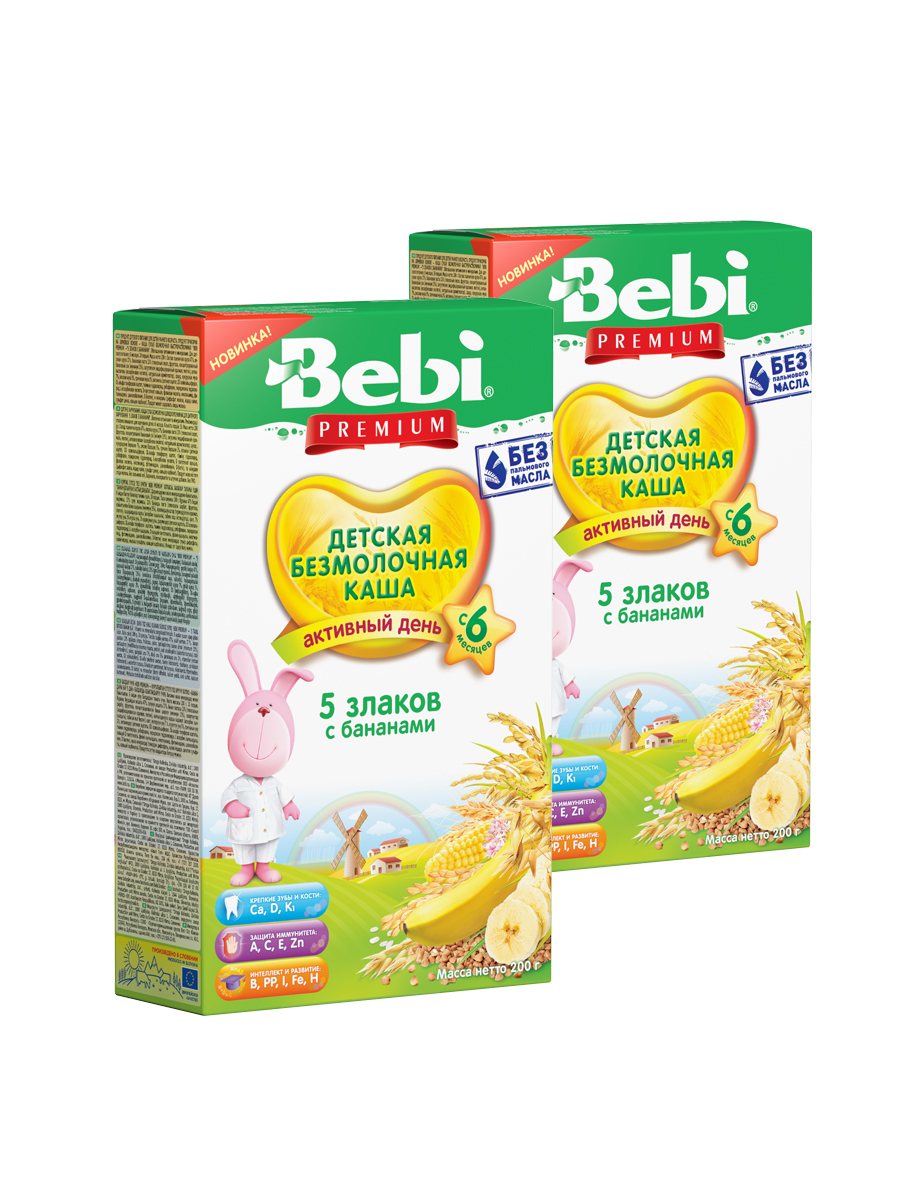 Bebi premium каша молочная овсяная