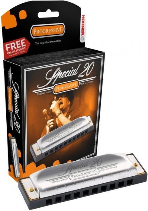 Hohner Special 20 560/20 G (M560086X) с Уроками Губная гармоника с уроками