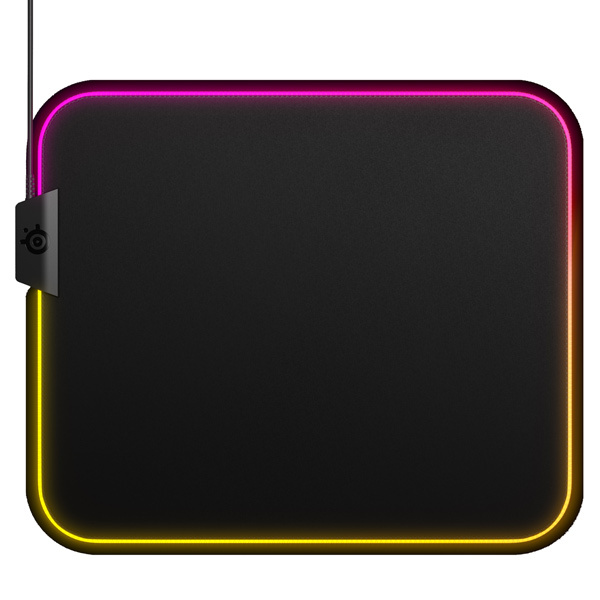 Игровой коврик для мыши SteelSeries QcK Prism Cloth, черный — купить в ...