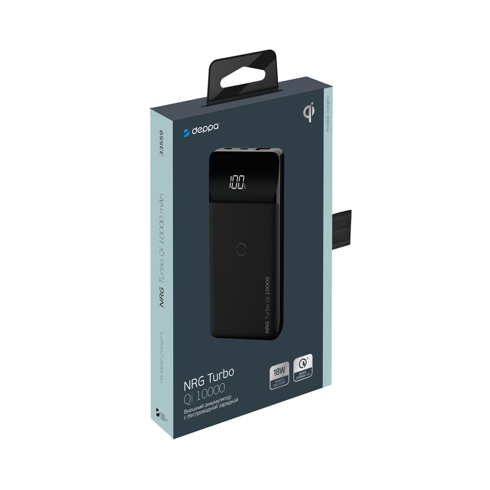 Внешний аккумулятор deppa nrg turbo v3. Deppa NRG Qi 10000 Mah. Deppa NRG Turbo 10000. Deppa Power Bank 10000. Power Bank deppa NRG Turbo 20000mah.