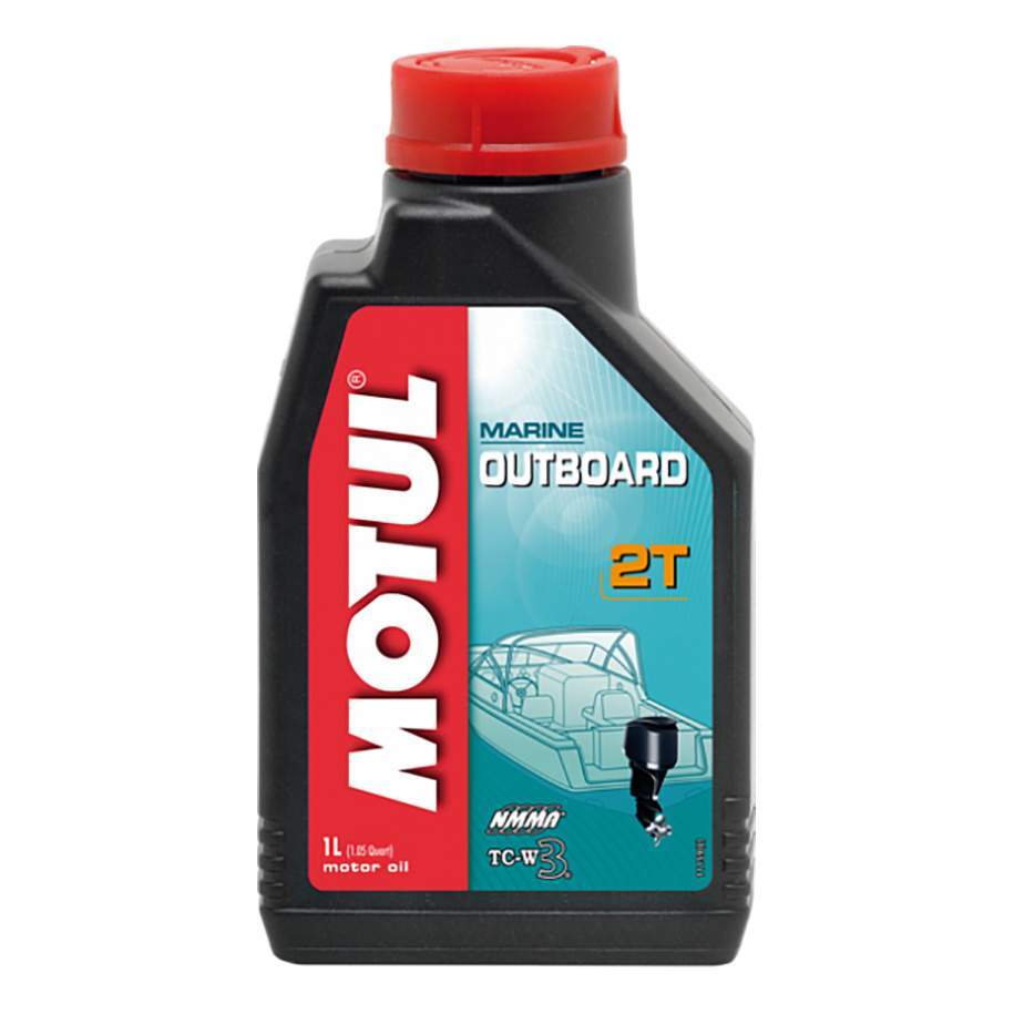 MOTUL 2T Outboard 2Т Масло моторное, Минеральное, 1 л