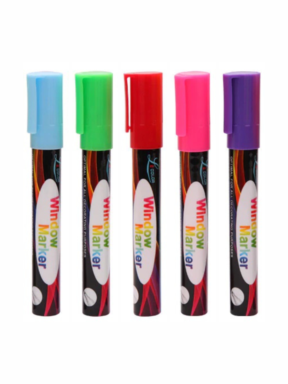 Профессиональный меловой маркер на водной основе LeColor Window Marker