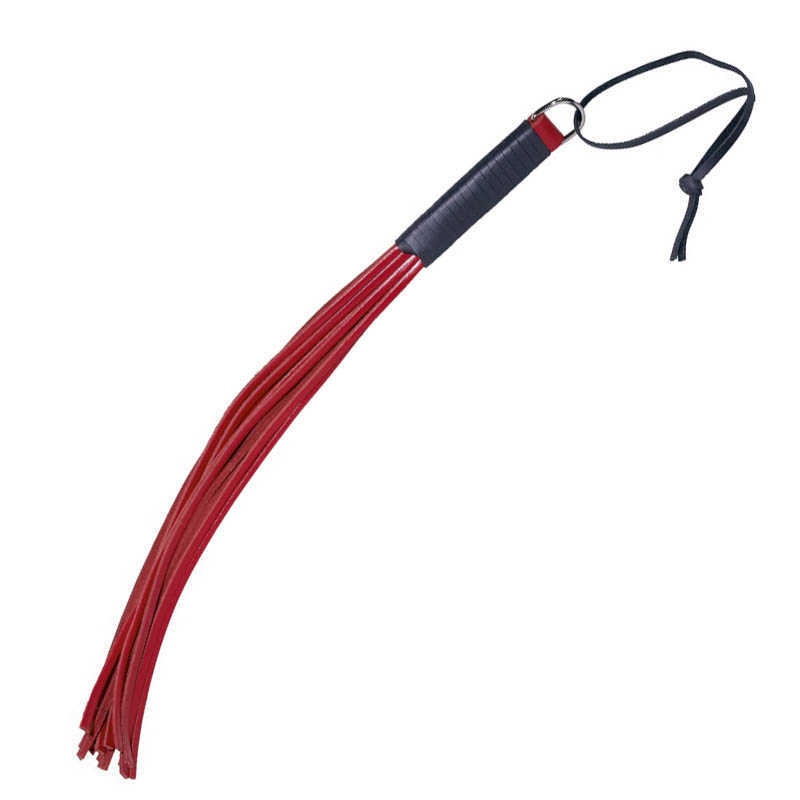Красная кожаная плетка ZADO Leather Whip — купить в интернет-магазине ...