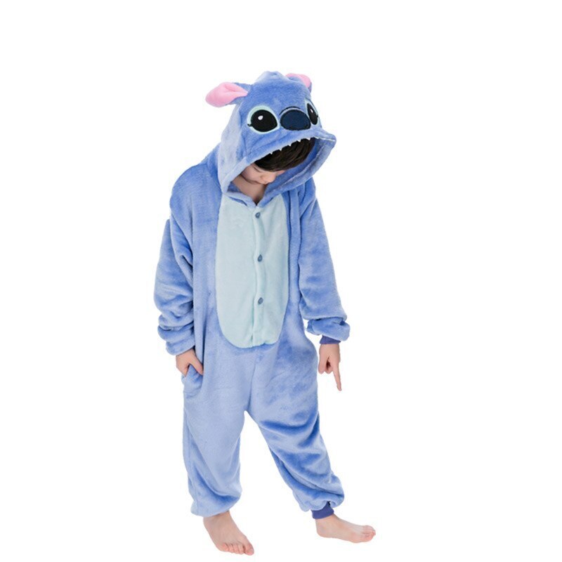 Кигуруми "Стич" голубой детский, Мальчики, На любой сезон, размер ...