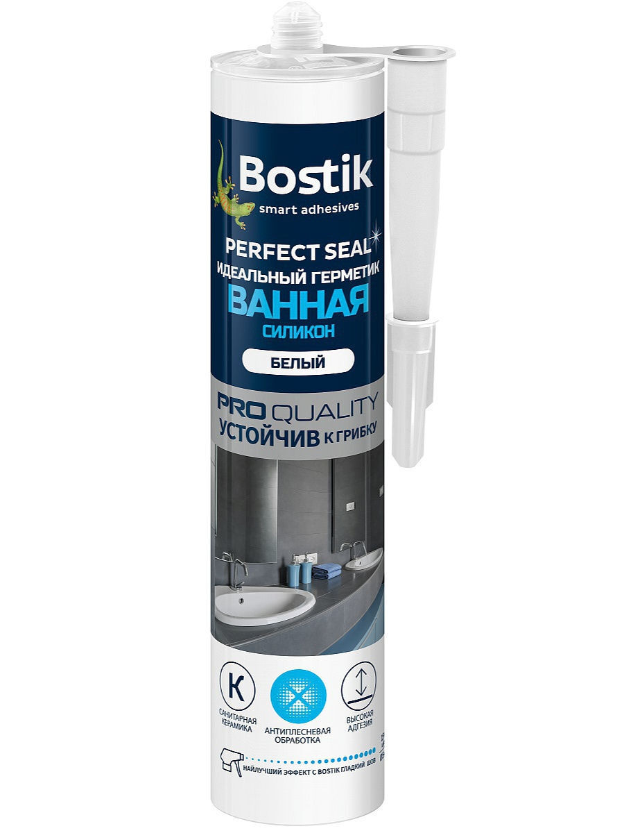 Герметик Bostik, Для ванн, белый - купить по низким ценам в интернет ...