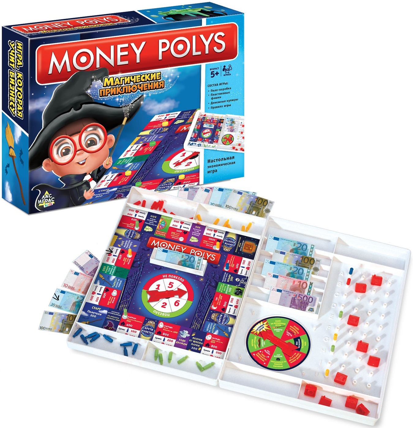 Настольная экономическая игра Money polys 