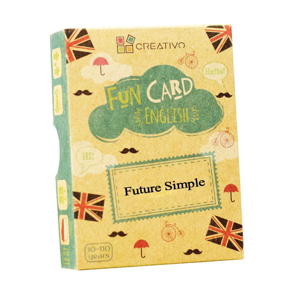 Карточки для изучения английского языка Future Simple. Fun Card English -  купить с доставкой по выгодным ценам в интернет-магазине OZON (243287334)