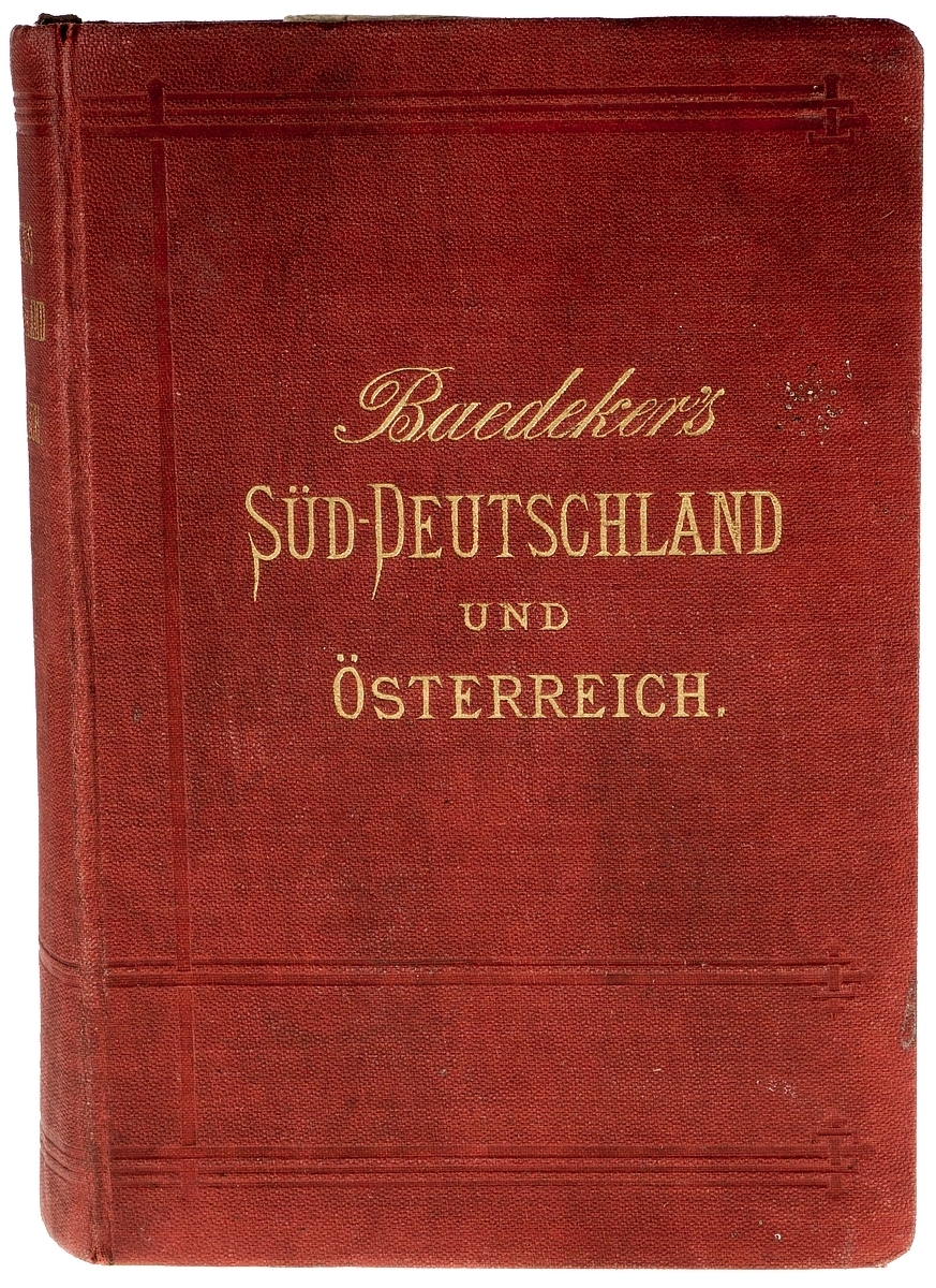 Sud-Deutschland und Oesterreich (Бедекер. Южная Германия и Австрия)