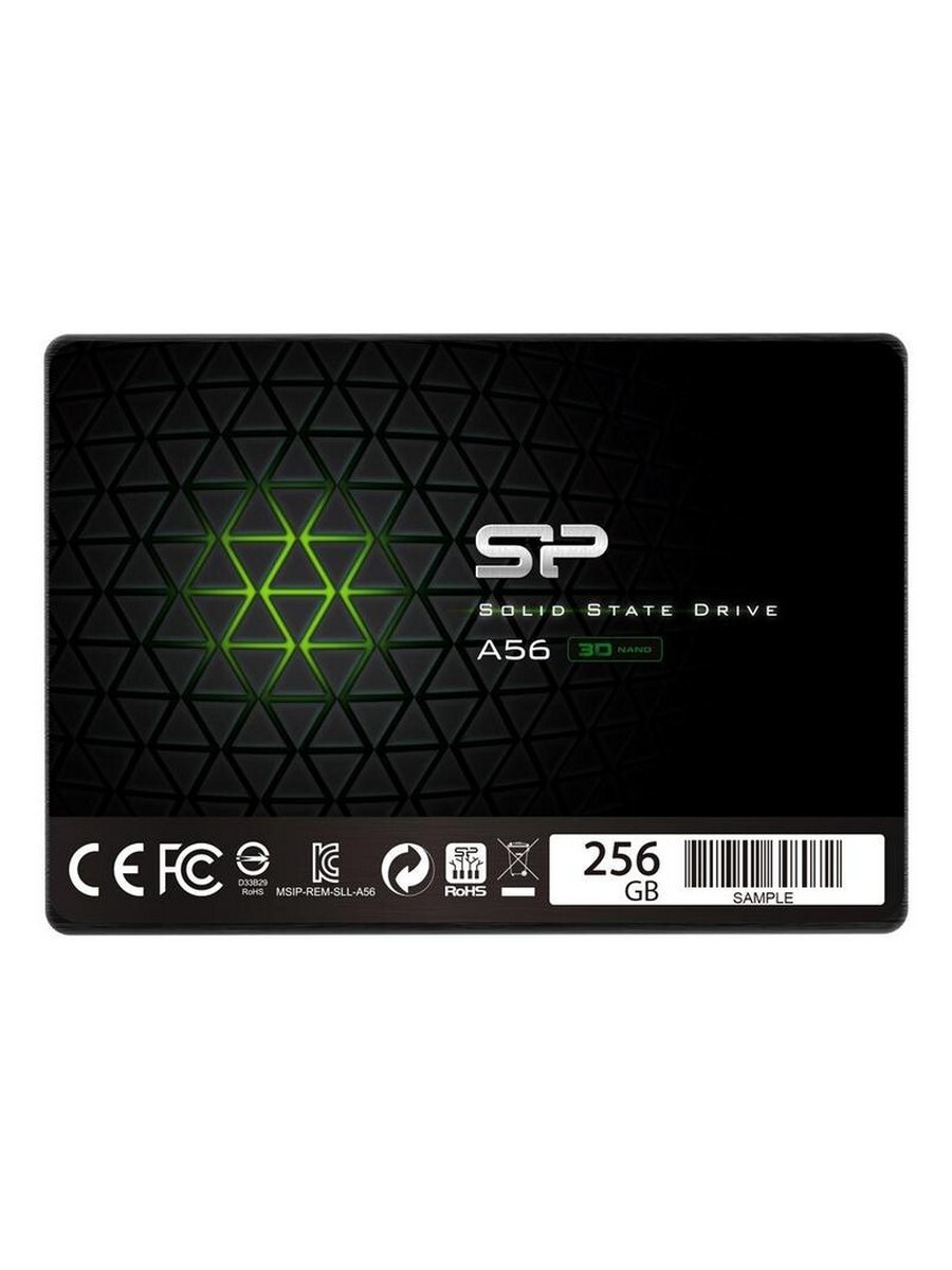 SiliconPower256ГБВнутреннийSSD-дискA56(SP256GBSS3A56B25)