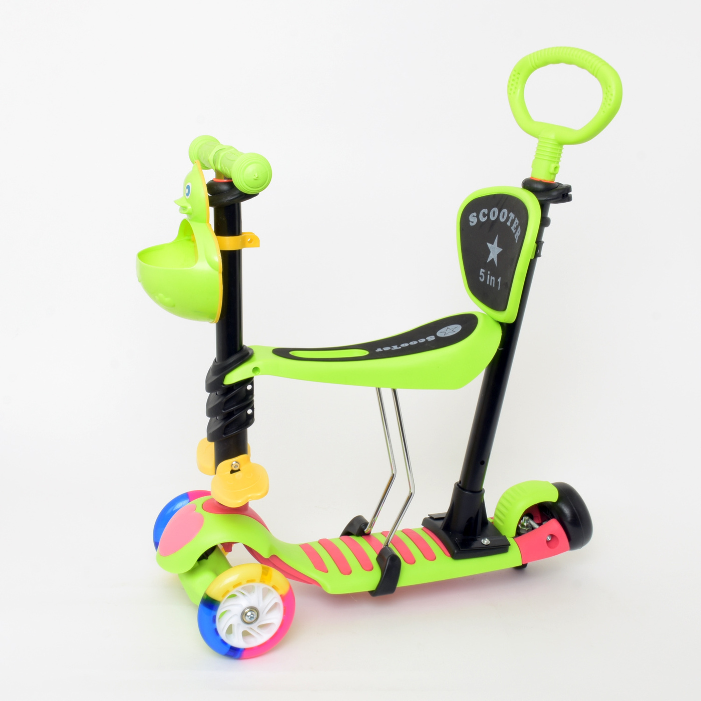 Самокат-трансформер, Самокат Детский SCOOTER детский, 3х колёсный,свет ...