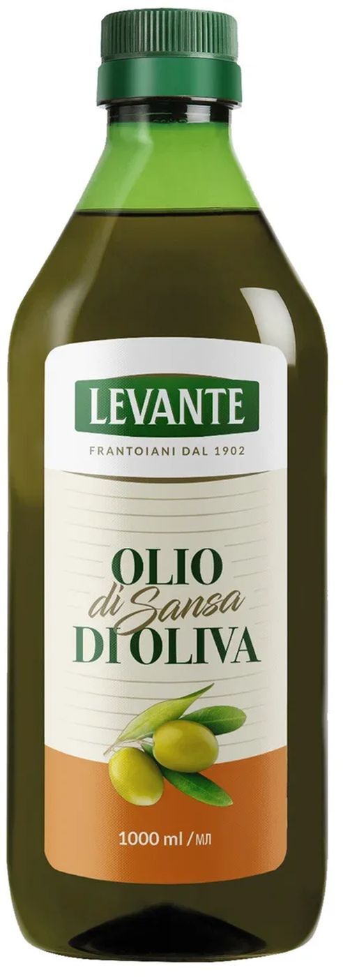 Масло оливковое Levante Olio di sansa di oliva рафинированное с ...