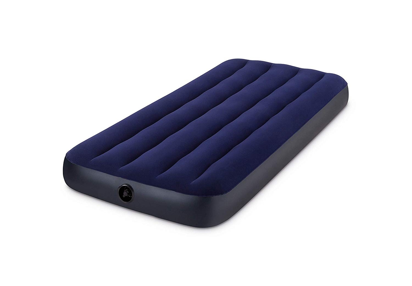 Надувной матрас intex classic downy airbed 64759 синий