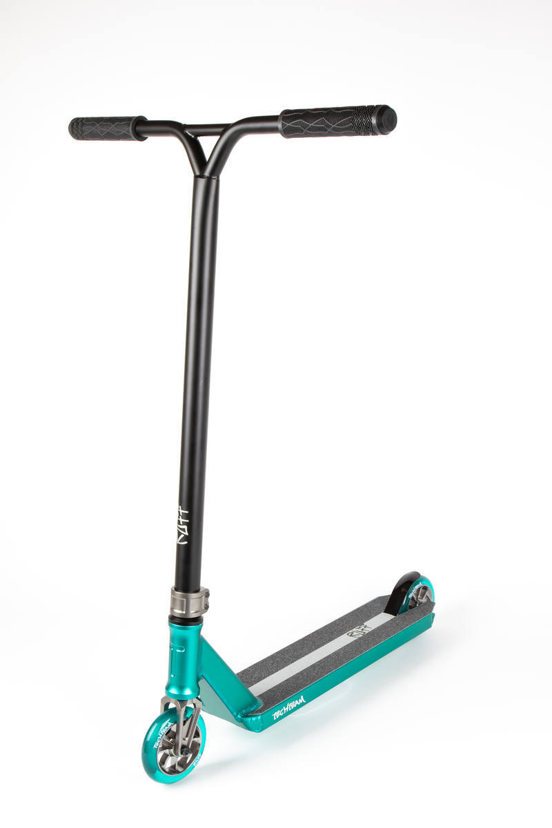 Самокат Трюковой Tech Team Ruff (2021), бирюзовый, 110 мм - купить по ...