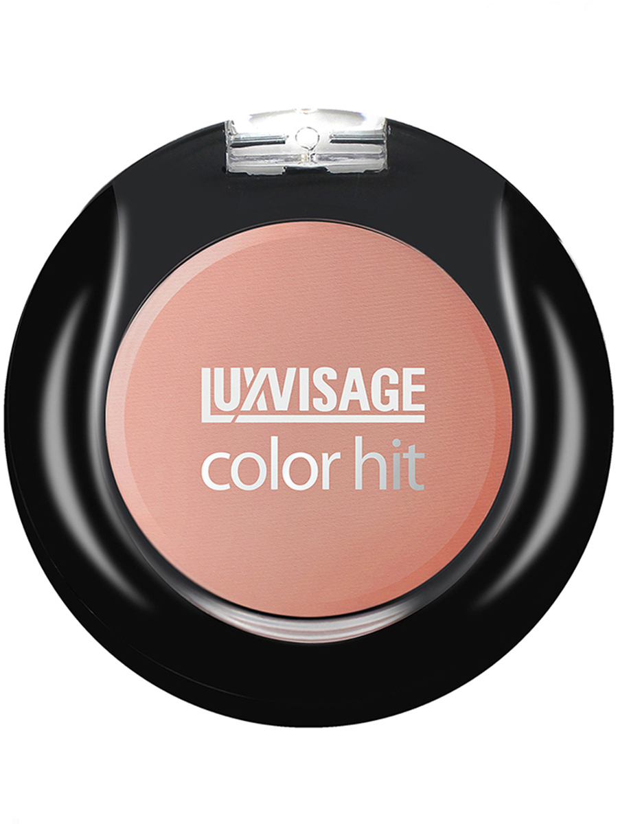 LUXVISAGE Румяна для лица Color Hit матовые компактные, тон 19 медный ...