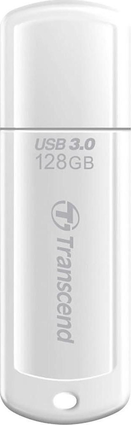 USB Флеш-накопитель Transcend JetFlash 730 128 ГБ (TS128GJF730)  USB3.1,  белый