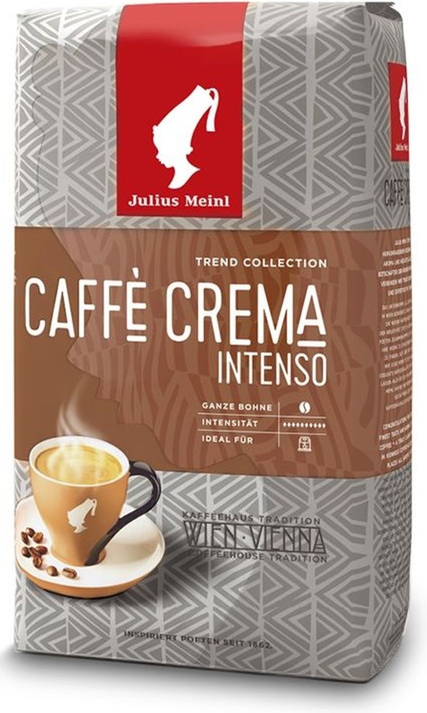 Кофе в зернах/зерновой кофе Julius Meinl "Кафе Крема Интенсо Тренд ...