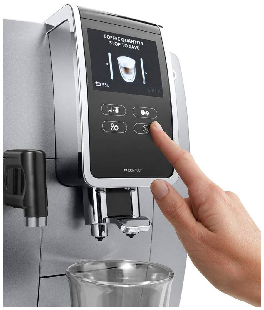 Помол в кофемашине delonghi