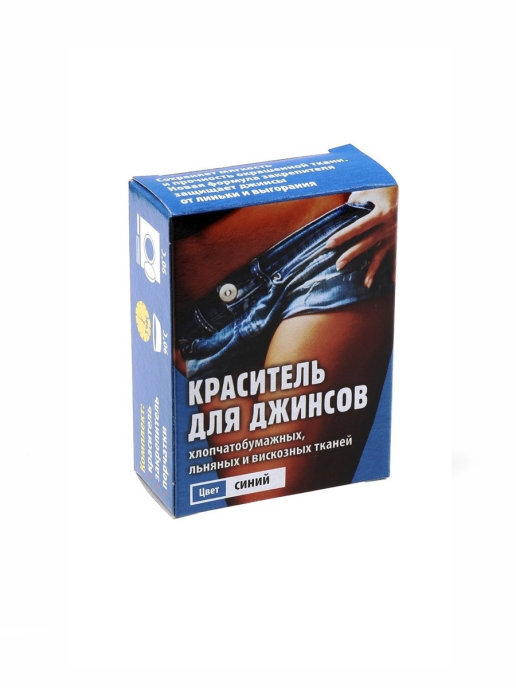 Краска для окрашивания джинс, хлопка, льна, вискозы, полиамида, шерсти ...