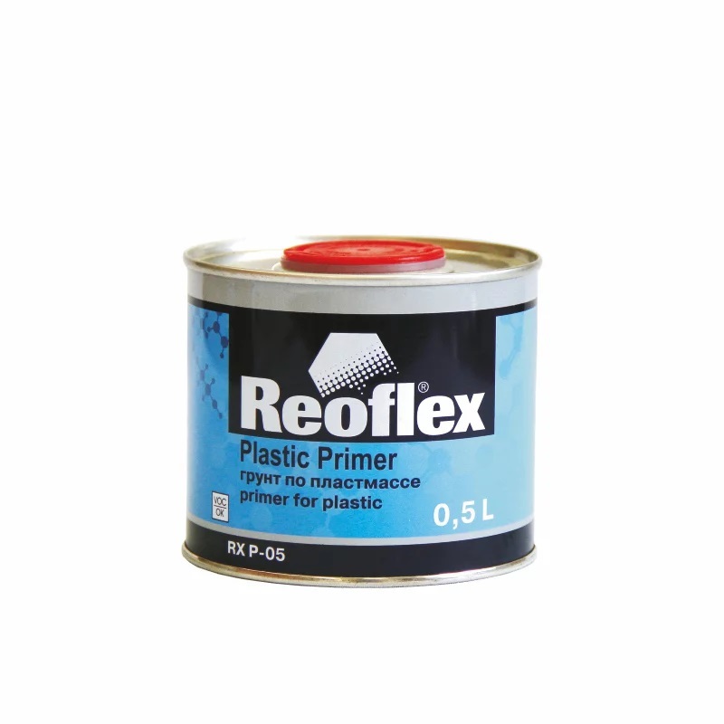 REOFLEX Грунт по пластмассе Plastic Primer RX P-05 (прозрачный, 0.5л)