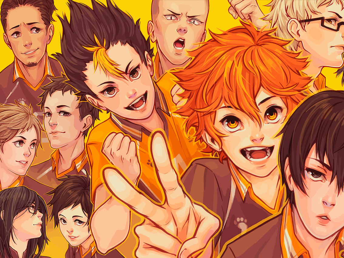 Волейбол Haikyuu