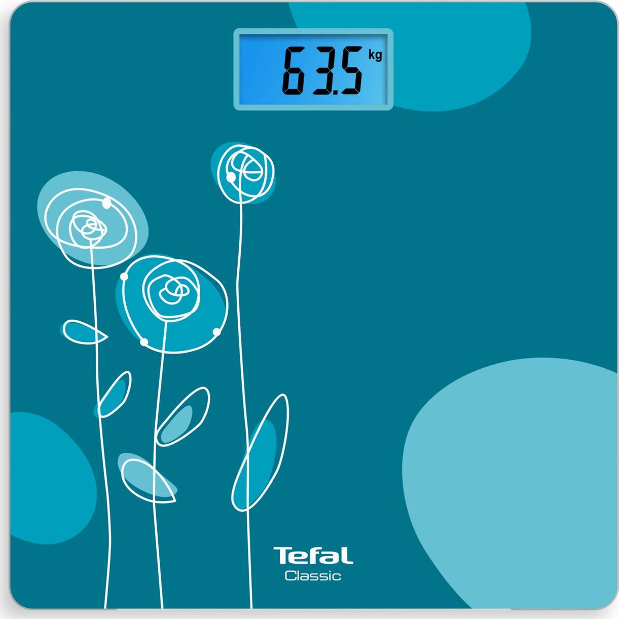 Напольные весы Tefal Classic, синий купить по низкой цене с доставкой в ...