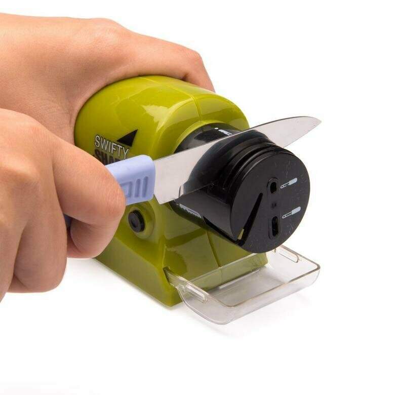 Электрическая универсальная ножеточка для ножей Swifty Sharp .