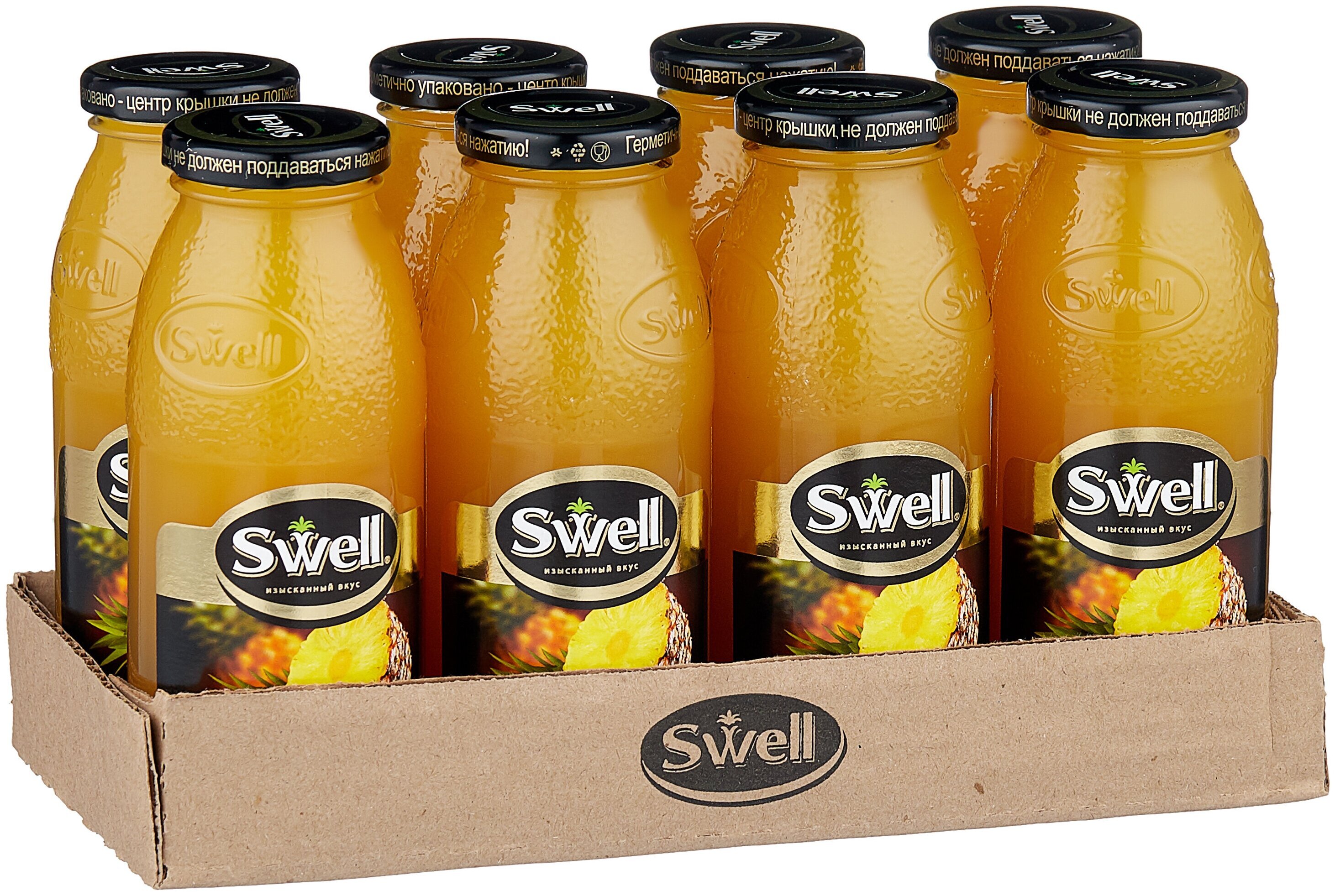 Сок ананасовый (с мякотью) Swell Premium / Для детского питания с 2-х ...