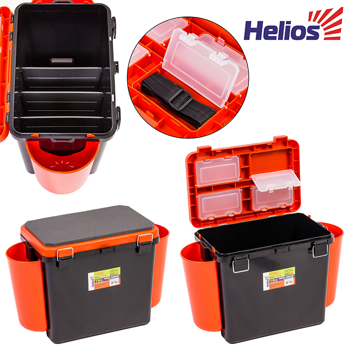 Ящик зим. Helios 19 л односекционный оранжевый