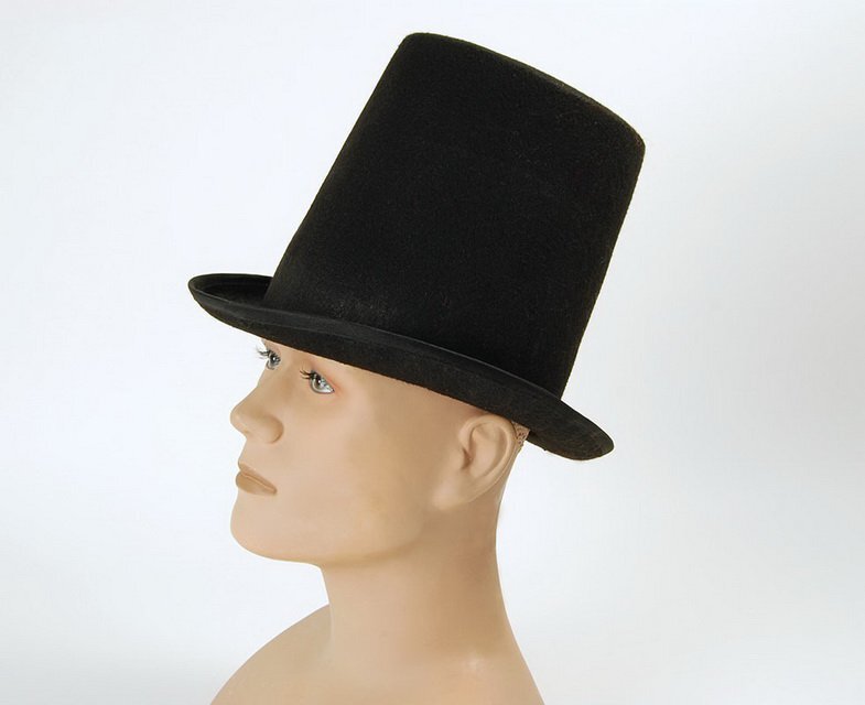 Women's Black Hat, Church hat, Kentucky Derby hat, Wedding hat, Top hat, Cloche