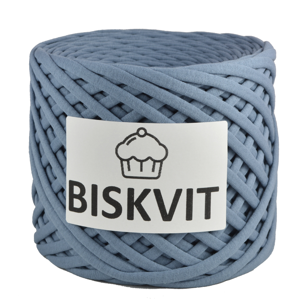 Трикотажная пряжа Biskvit Лондон, 100 м, лицевая, 7 мм, Бисквит ...