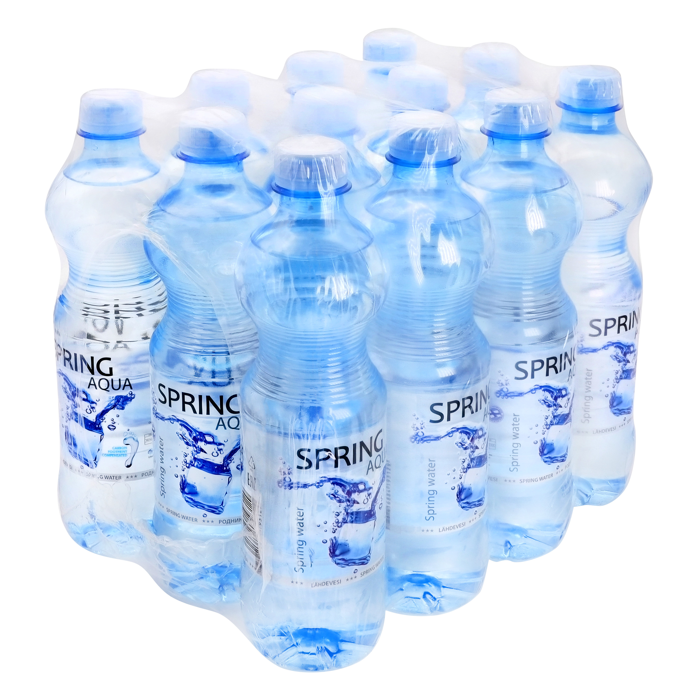 Spring Aqua родниковая питьевая вода 12х0,5л - купить с доставкой по ...