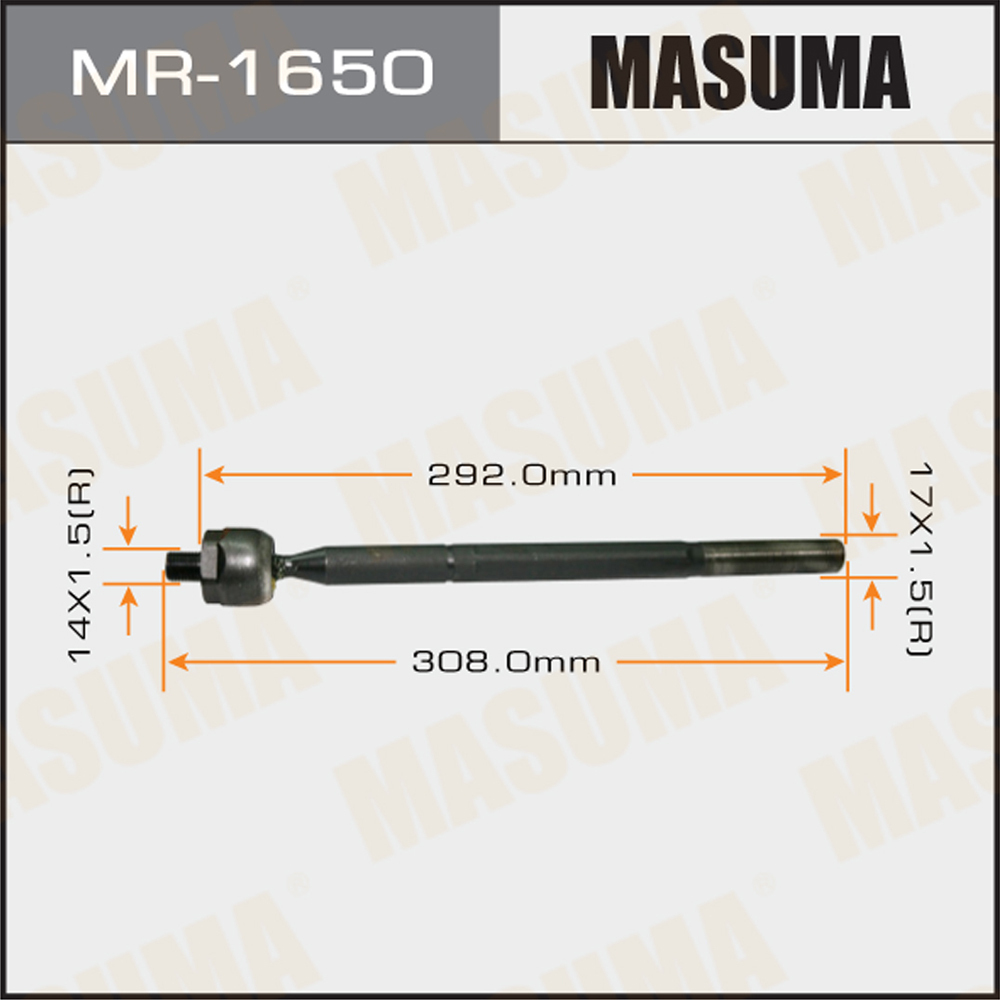 Тяга рулевая Mazda 3 (BK, BL) 03-13, 5 (CR, CW) 05-15 MASUMA MASUMA MR-1650