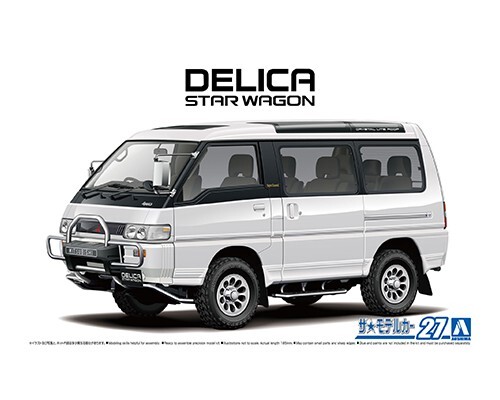 AOSHIMA 27s Сборная модель P35W Delica Star Wagon '91, 1/24