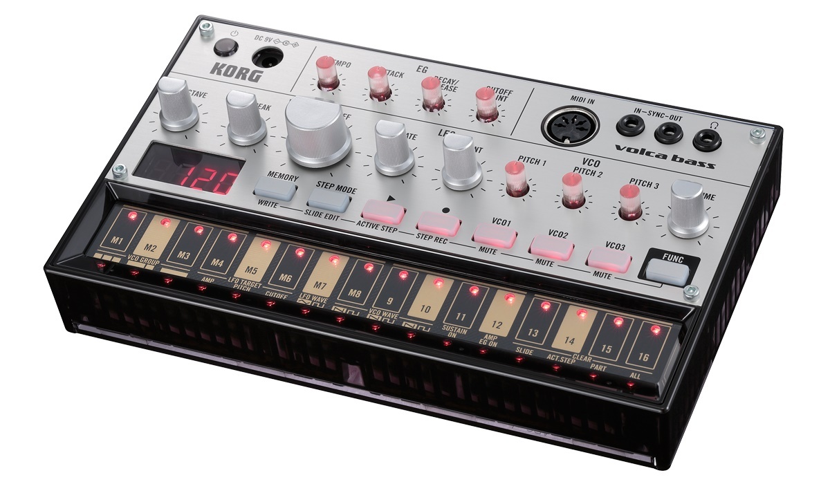 Аналоговый синтезатор KORG VOLCA BASS