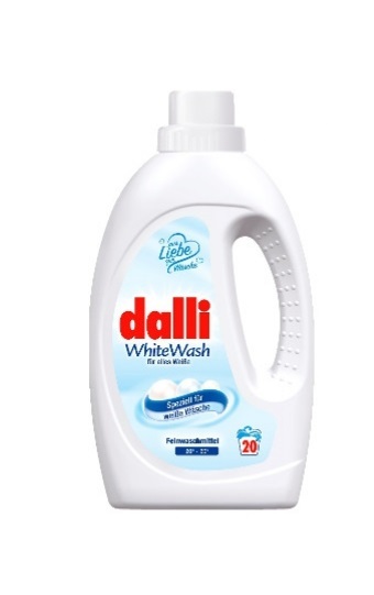 Dalli White Wash (Германия) средство для стирки белого белья, концентрат 1,1л 20 стирок