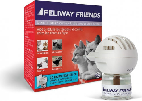 Feliway Friends (Феливей Френдс) - Феромоны для кошек. Флакон + диффузор