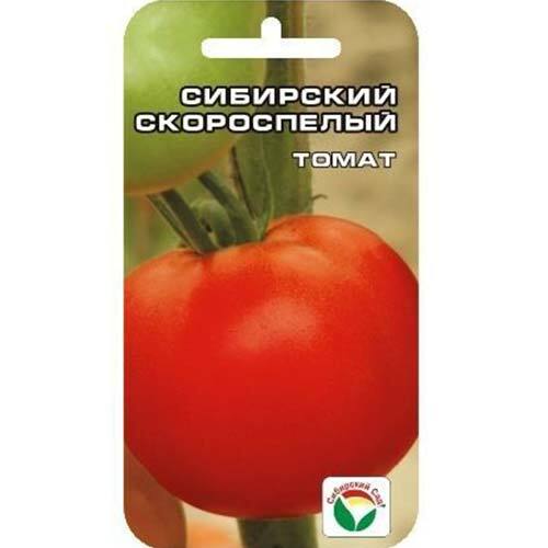 Сибирский скороспелый описание сорта фото