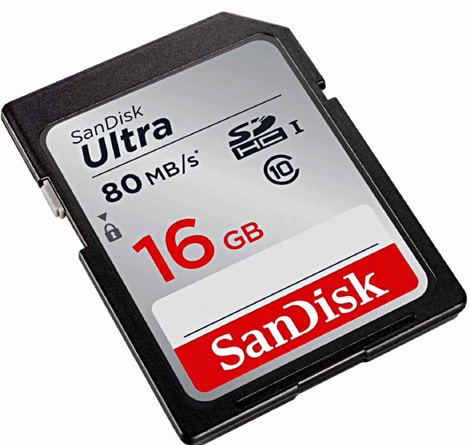 Карта памяти sandisk ultra sdhc 16gb uhs i u1 class10 sdsdunc 016g gn6in