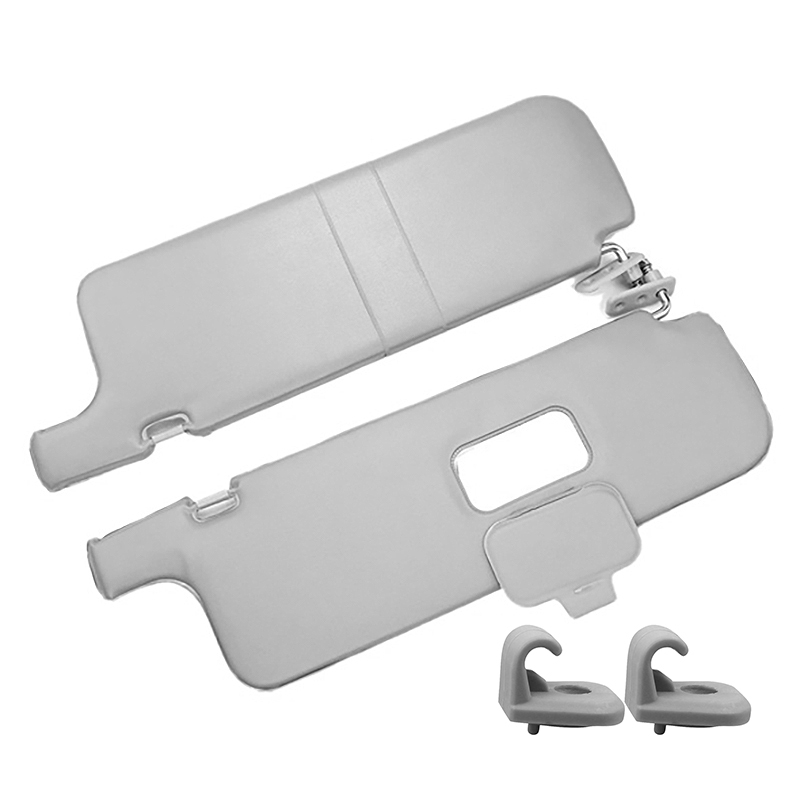 Передний L + R Внутренний Солнцезащитный Козырек Солнцезащитный Козырек с Зажимом-крючком для Mitsubishi