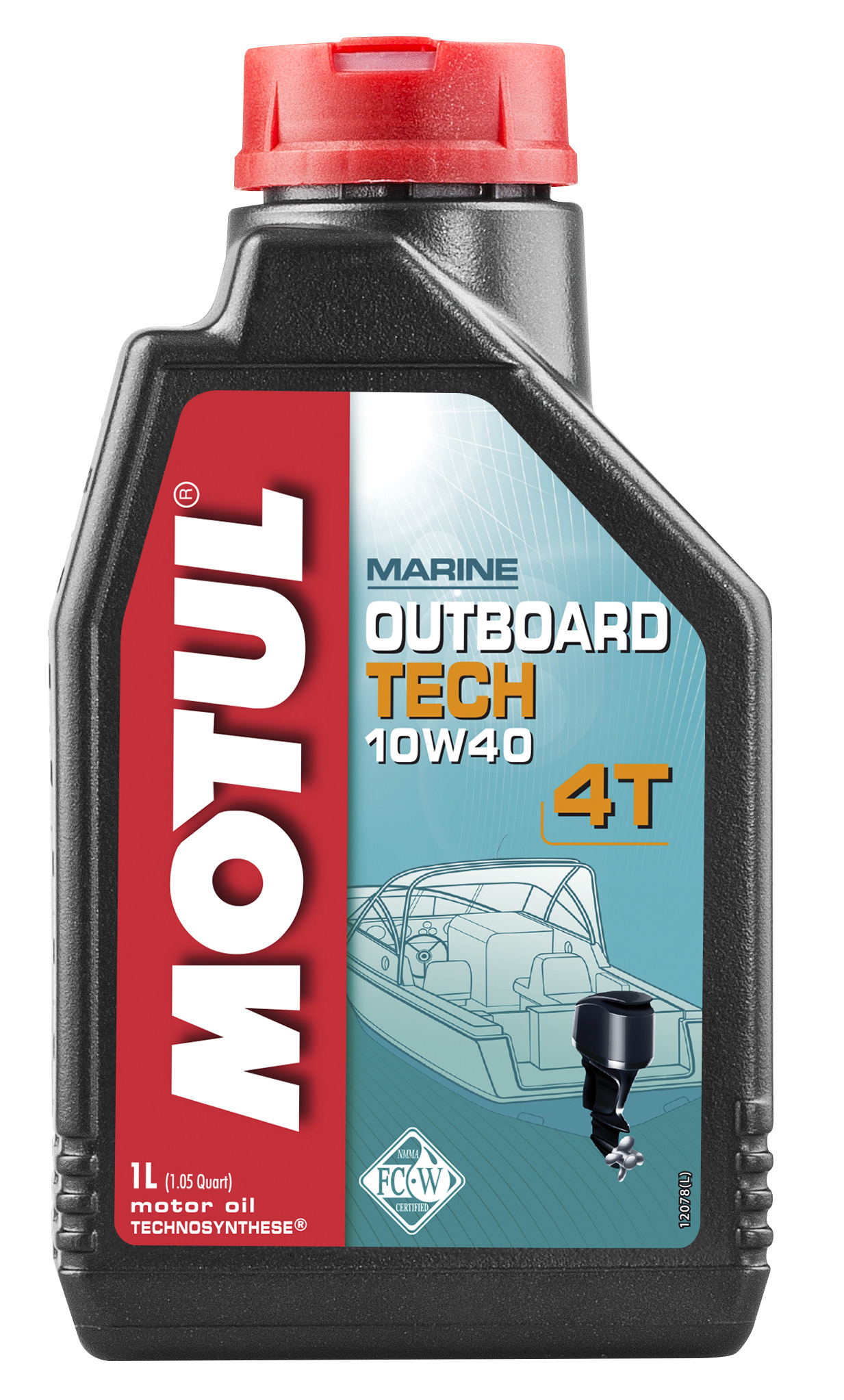 MOTUL 10W-40 Масло моторное, Полусинтетическое, 1 л