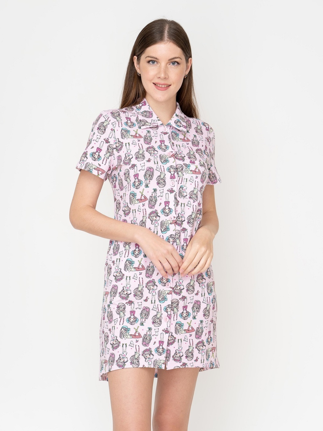 Платье Рубашка Иваново Купить