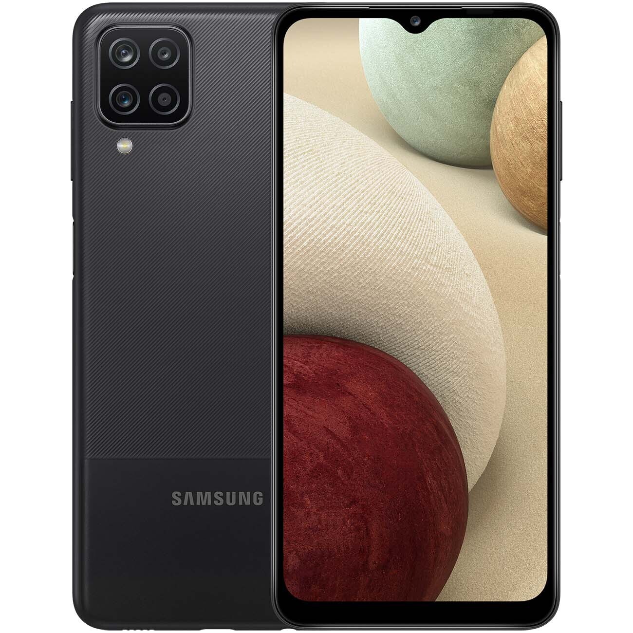 СмартфонSamsungGalaxyA12(A125N)3/32ГБ,черный