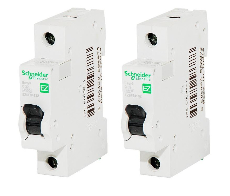 Автоматические выключатели schneider electric easy9. Schneider Electric easy 9 10а.