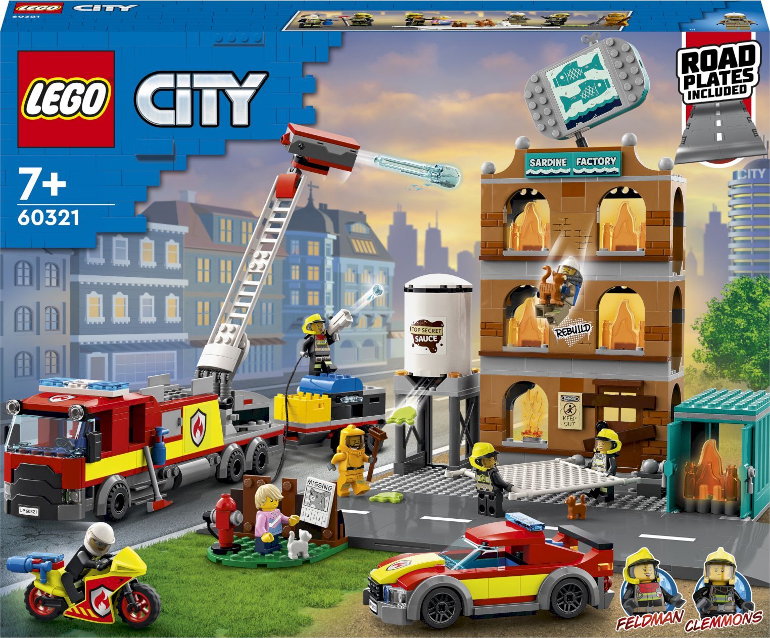 Lego fire truck 2019 on sale