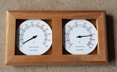 Термометр двойной для парной бани и сауны