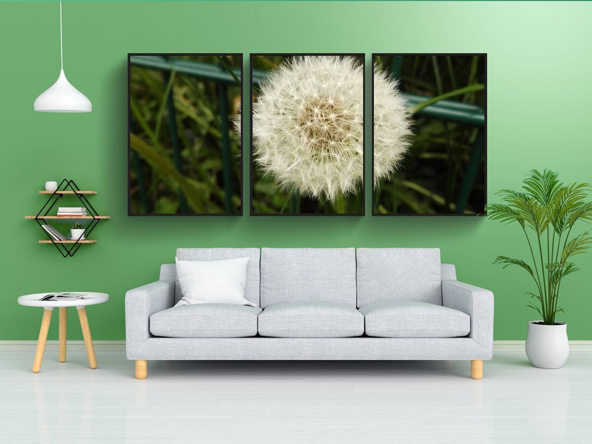 Dreamy Large Dandelions Wall Mural in 2021 Wall murals bedroom, Wall decor bedro