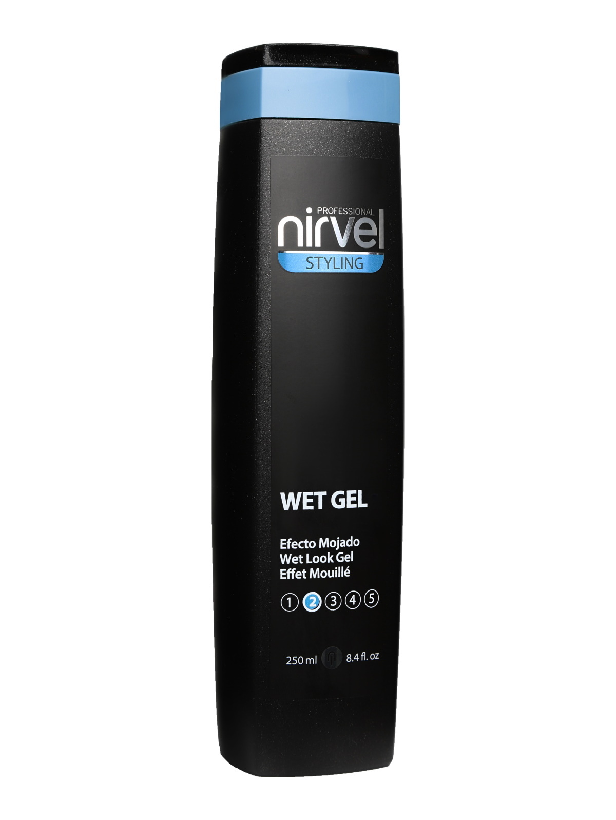 NIRVEL PROFESSIONAL Гель STYLING средней фиксации эффект "мокрых" волос wet 250 мл