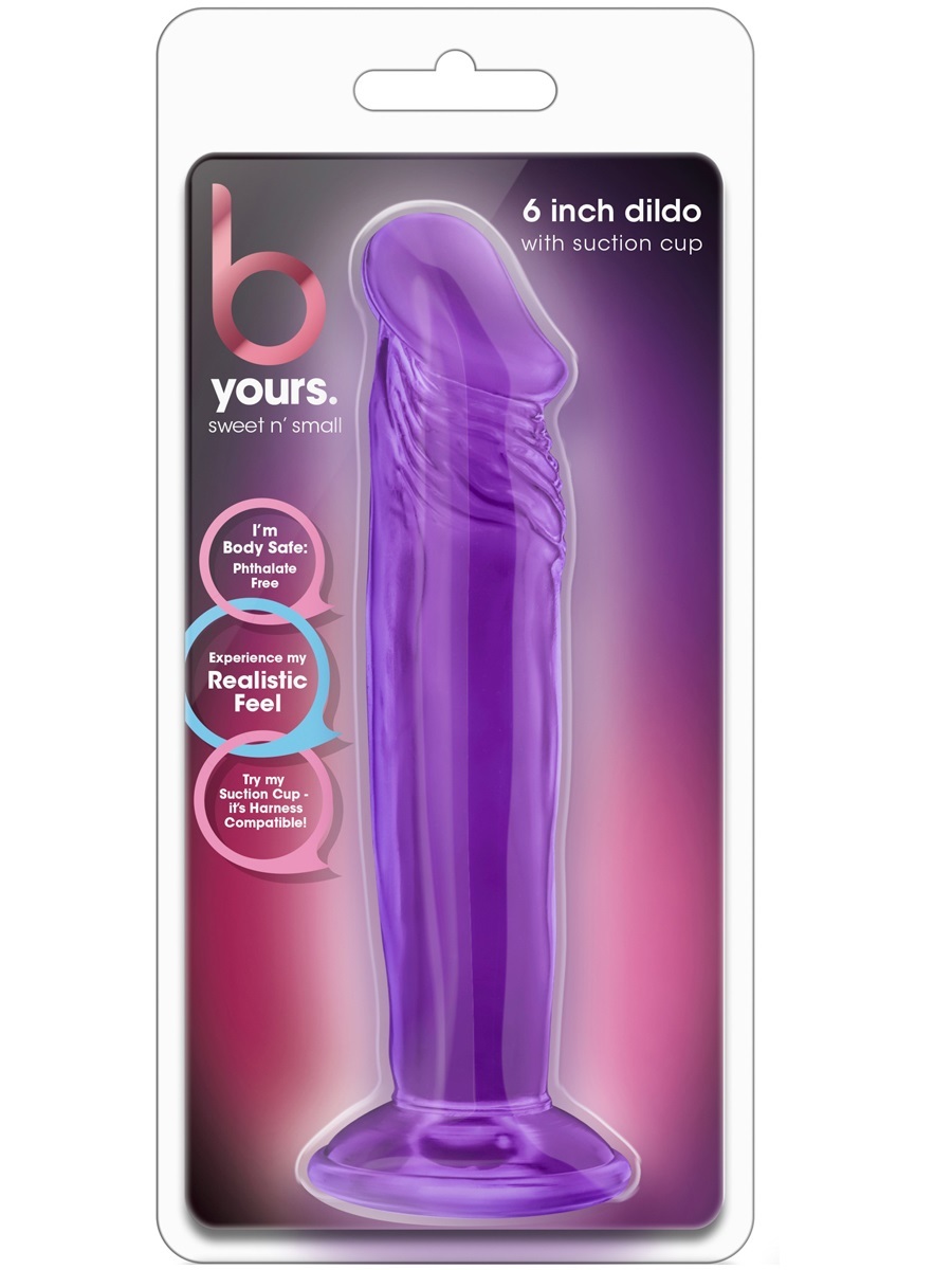 Фаллоимитатор Blush Novelties B YOURS SWEET N SMALL 6INCH DILDO PURPLE, 17 ...
