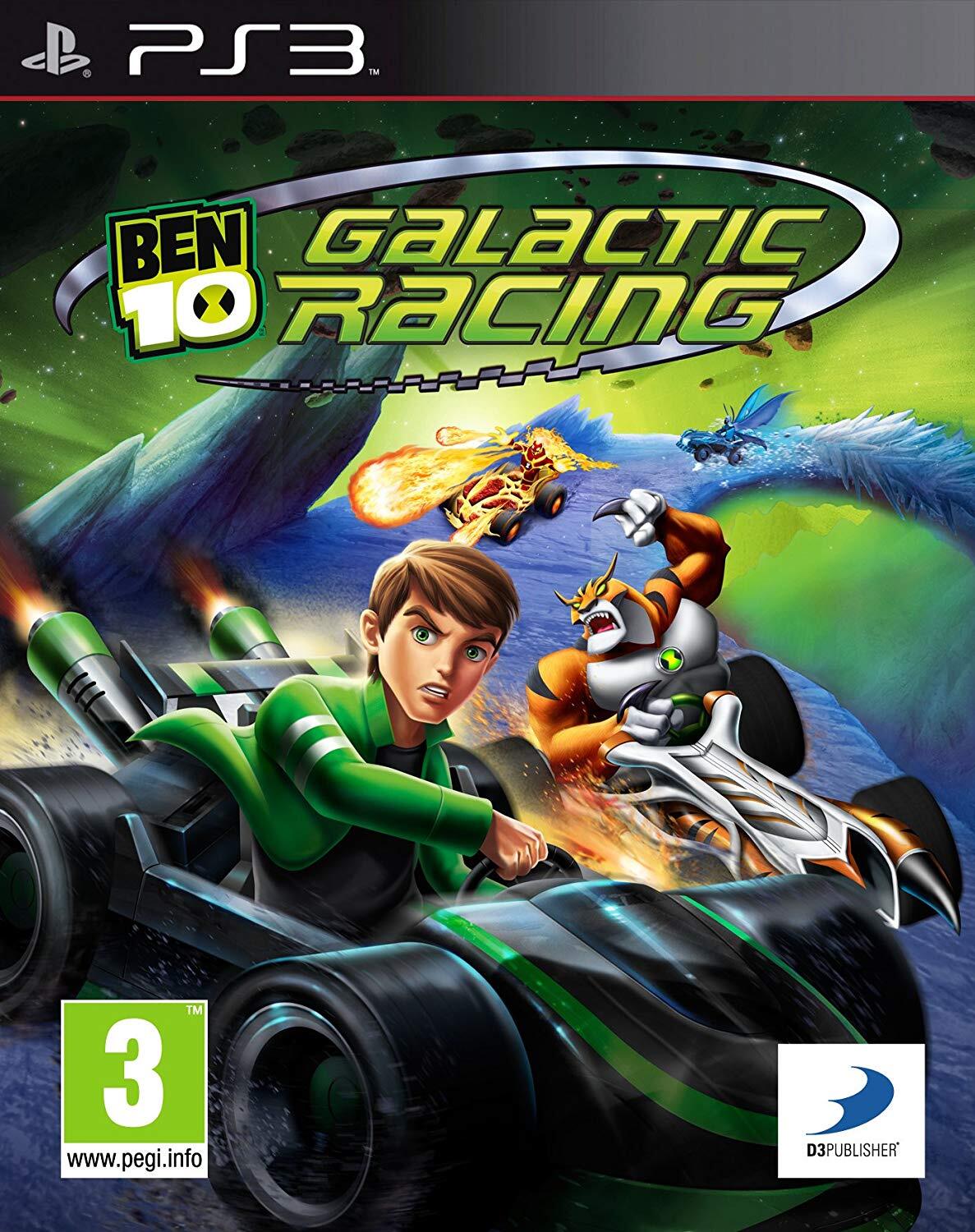 Игра Ben 10: Galactic Racing (PlayStation 3 купить по низкой цене с  доставкой в интернет-магазине OZON (523762700)