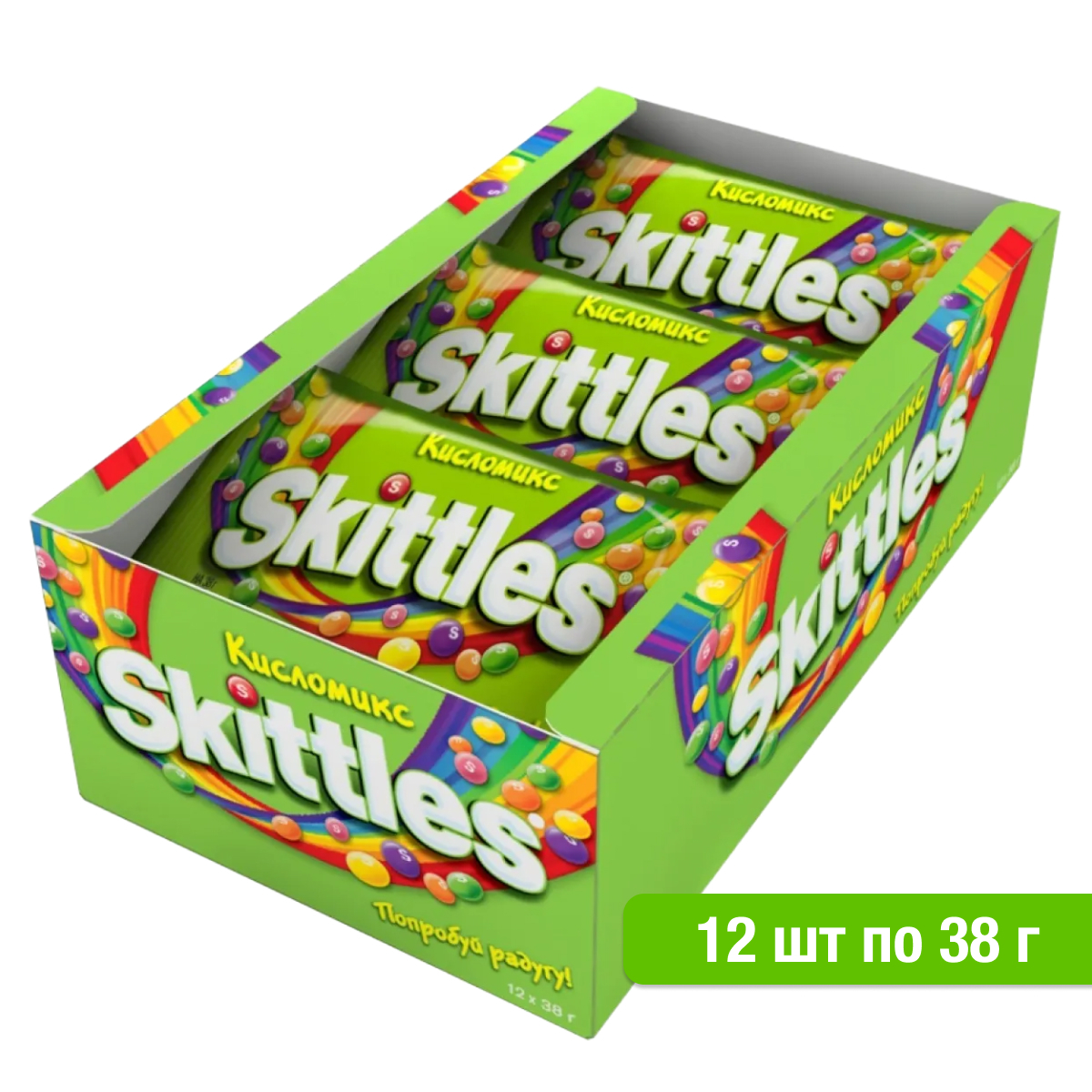 Драже skittles СКИТЛС 38г фрукты